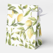 レモン緑の水彩黄緑 フェイバーボックス (裏面サイド)