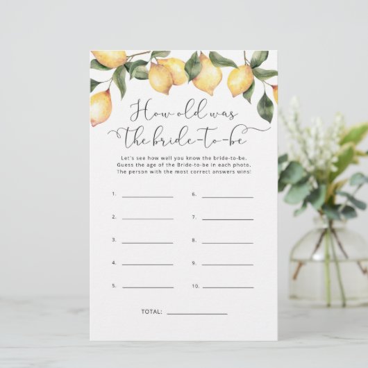 レモン花嫁の年齢 (スタンド正面)