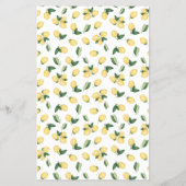 レモン花嫁シャワーゲームカードを知ってるか チラシ (裏面)