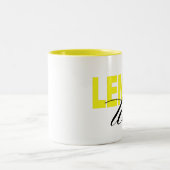 レモン茶 ツートーンマグカップ (中央)