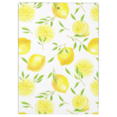 レモン葉と クリップボード (裏面)