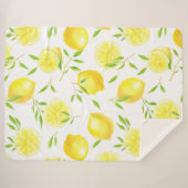 レモン葉と シェルパブランケット (正面(横))