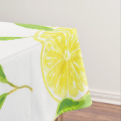レモン葉と テーブルクロス (インサイチュ)