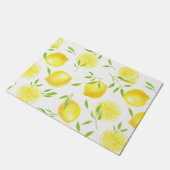 レモン葉と ドアマット (アングル)