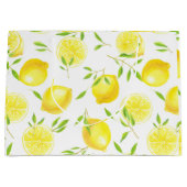 レモン葉と ラージペーパーバッグ (正面)