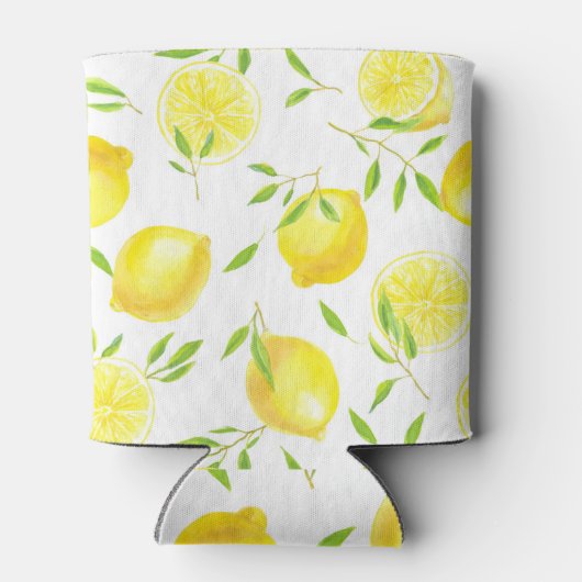 レモン葉と 缶クーラー (裏面)