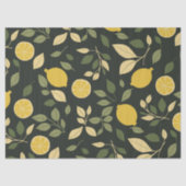 レモン葉と 薄葉紙 (正面)