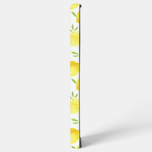 レモン葉と SAMSUNG GALAXYケース (左側面)