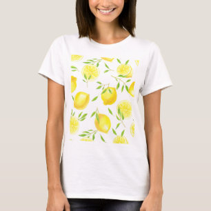 レモン葉と Tシャツ