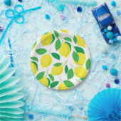 レモン葉や ペーパープレート (パーティー)