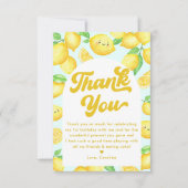 レモン誕生日 サンキューカード (正面)