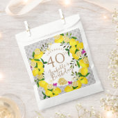 レモン誕生日 フェイバーバッグ (クリップ留めされた状態)