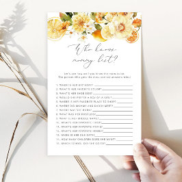 レモン誰がママの赤最高のちゃんシャワーのゲームを知っている