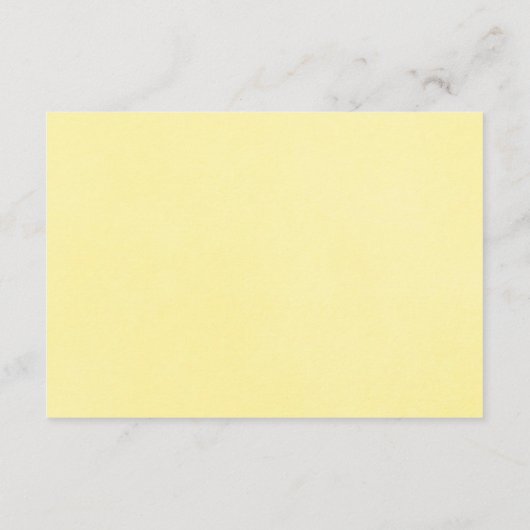 レモン赤ちゃんシャワー、甘いレモンの本のリクエスト エンクロージャーカード (裏面)