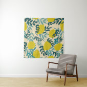 レモン離れとヴィンテージ、背景。 タペストリー (インサイチュ(横))