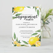 レモン離れと婚約パーティ招待状 招待状 (スタンド正面)