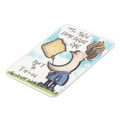 レモン霧雨ケーキマグネット マグネット (左側)