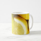 レモン黄色 コーヒーマグカップ (正面右)