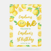 レモン1st誕生日パーティーへようこそ アクリルサイン (正面)
