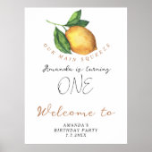 レモン1st誕生日パーティー ポスター (正面)