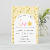 レモン2歳の誕生日写真 招待状 (スタンド正面)