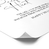 レモン – おしゃぶり狩り赤ちゃんシャワーゲーム ポスター (角)