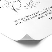 レモン – おむつラッフルポスター ポスター (角)