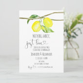 レモン ウェディング 受付 招待状 (スタンド正面)