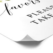 レモン エレガント タイポグラフィ  ギフト  ポスター (角)