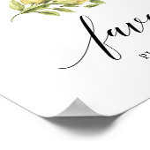 レモン エレガント タイポグラフィ  好み ポスター (角)