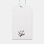 レモン&オリーブのギフトラベル ギフトタグ (裏面)