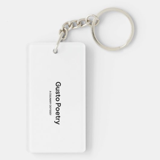 レモン&オレンジガストポエトリー キーホルダー (裏面)