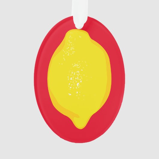 レモン オーナメント (裏面)