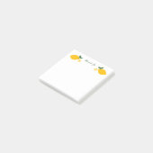 レモン カスタム 名前 かわいいイラスト  ポストイット (アングル)