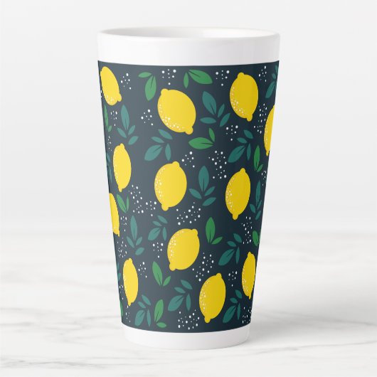 レモン カフェラテマグ (正面)