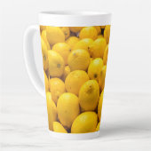 レモン カフェラテマグ (左アングル)
