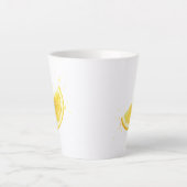 レモン カフェラテマグ (正面)