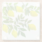 レモン ガラスコースター (裏面)