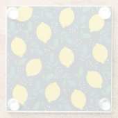 レモン ガラスコースター (裏面)