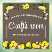 レモン クラフト ブラウン ウィンドウサイン (シート3)