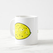 レモン コーヒーマグカップ (正面左)