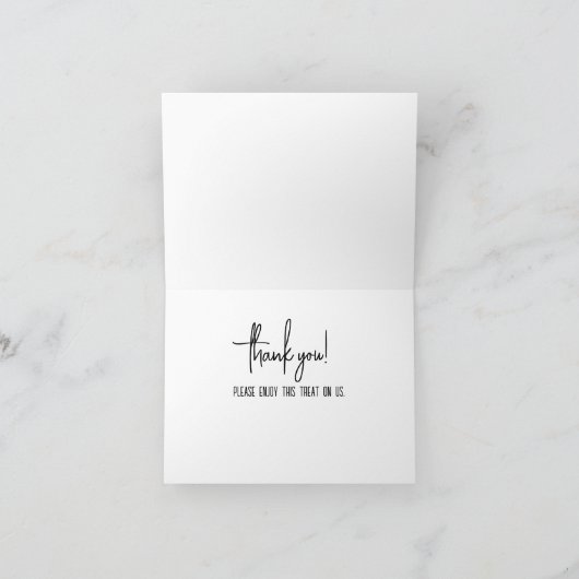 レモン サンキューカード (内部)