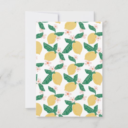 レモン サンキューカード (裏面)