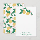 レモン サンキューカード (正面/裏面)