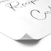 レモン シトラス - あなたのレシピカードはこちら ポスター (角)