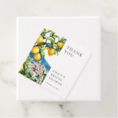 レモン シトラス アマルフィ コースト ブライダル シャワー フェイバータグ (インサイチュ)