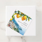 レモン シトラス アマルフィ コースト ブライダル シャワー フェイバータグ (インサイチュ)