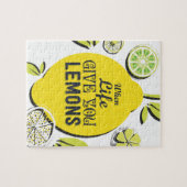 レモン ジグソーパズル (横)