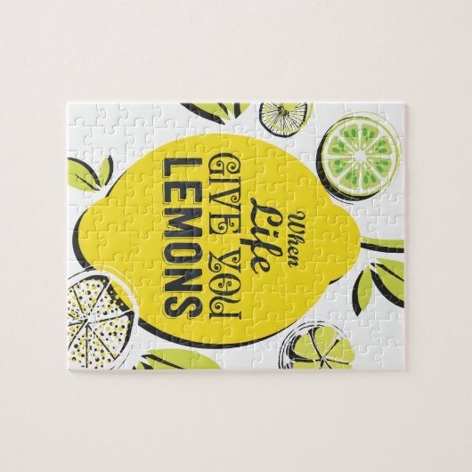 レモン ジグソーパズル (横)