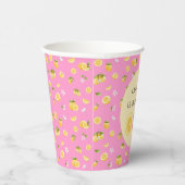 レモン スウィート ワン バースデー 紙コップ (右)